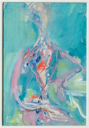 Pompilio Mandelli (Luzzara 1912 - Bologna 2006), “Figura”, 1950.