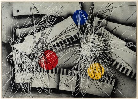 Roberto Crippa (Monza 1921 - Bresso 1972), "Spirali", 1950.