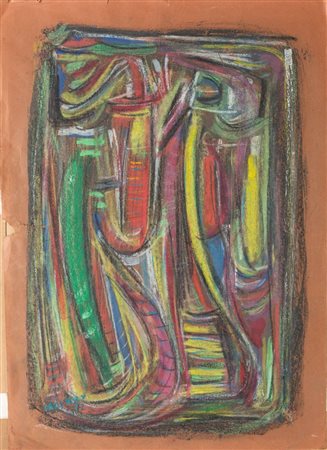 André Lanskoy (Mosca 1902 - Parigi 1976), "Senza titolo", 1972.