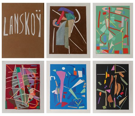 André Lanskoy (Mosca 1902 - Parigi 1976), "Lanskoÿ", 1974.