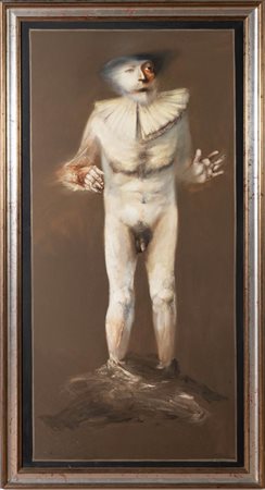 Alessandro Kokocinski (Porto Recanati 1948 – Tuscania 2017), "Uomo in gorgiera".