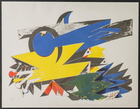 Artista anonimo del XX Sec., "Composizione". 