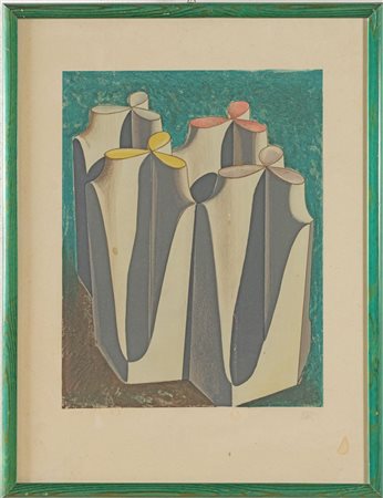 Man Ray (Philadelphia, 1890 - Parigi, 1976), "Le allegre comari di Windsor", 1972.