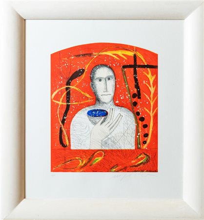 Mimmo Paladino (Paduli 1948), “Botanico”, 2008.