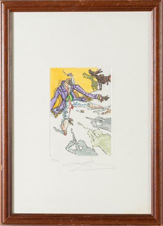 Salvador Dalí (Figueres 1904 - 1989), "La mort du Tricorne", 1958.