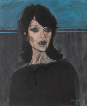 Giancarlo Bugli (Cesena 1939 - 2019), "Ritratto di donna".
