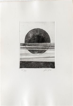 Roberto Crippa (Monza 1921 - Bresso 1972), "Sole nero", 1964 - 1971.