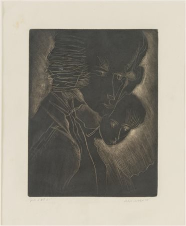 Remo Brindisi (Roma 1918 – Lido di Spina 1996), "Figure".