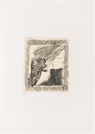 Remo Brindisi (Roma 1918 – Lido di Spina 1996), "Senza titolo".