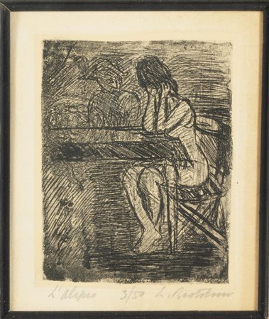 Luigi Bartolini (Cupramontana 1892 - Roma 1963), “L’alipio”.