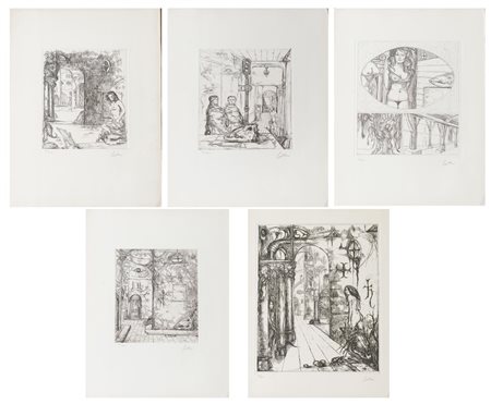 Emilio Contini (Puerto de S. Maria 1930), "Storie d'amore degli anni sex-anta", 1970.