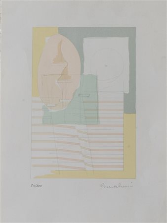 Agostino Bonalumi (Vimercate 1935 - Milano 2013), "Senza titolo".