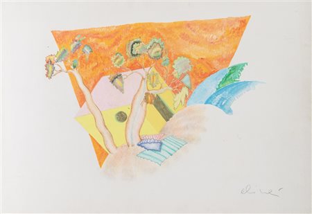 Luca Alinari (Firenze 1943 - 2019), "Senza titolo".