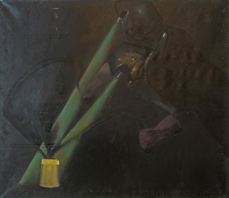 Giovanni Mundula (Formigine 1947), “Filosofia nella polvere”, 1979 - 1980.