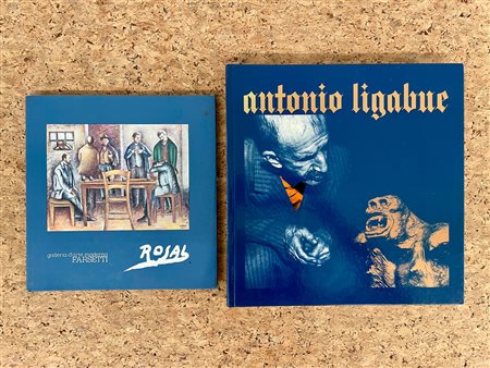 ANTONIO LIGABUE E OTTONE ROSAI - Lotto unico di 2 cataloghi
