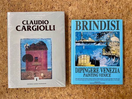 CLAUDIO CARGIOLLI E REMO BRINDISI - Lotto unico di 2 cataloghi: