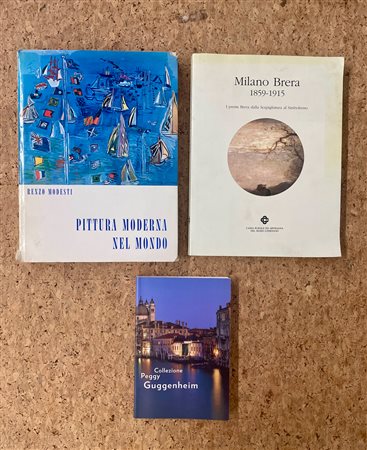 COLLEZIONI D'ARTE - Lotto unico di 3 cataloghi