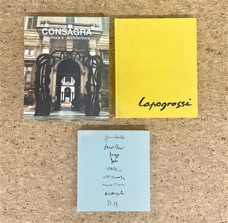 ARTE ITALIANA DEL DOPOGUERRA - Lotto unico di 3 cataloghi