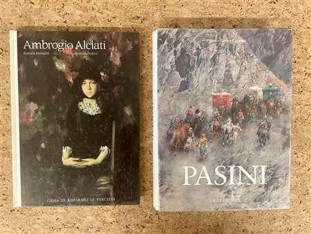 AMBROGIO ALCIATI E ALBERTO PASINI - Lotto unico di 2 cataloghi