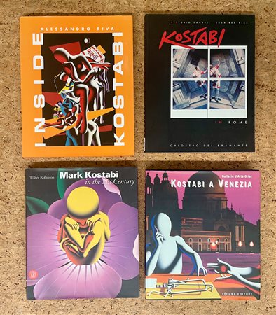 MARK KOSTABI - Lotto unico di 4 cataloghi