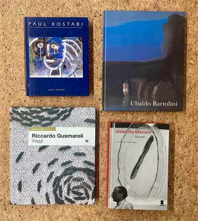 ARTE CONTEMPORANEA ITALIANA - Lotto unico di 4 cataloghi