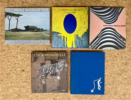 ARTE CONTEMPORANEA ITALIANA - Lotto unico di 5 cataloghi