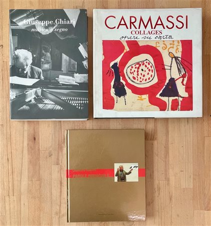 GIUSEPPE CHIARI, ARTURO CARMASSI E LAMBERTO PIGNOTTI - Lotto unico di 3 cataloghi