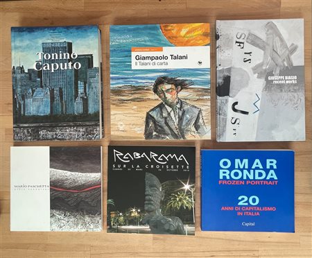 ARTE CONTEMPORANEA ITALIANA - Lotto unico di 6 cataloghi