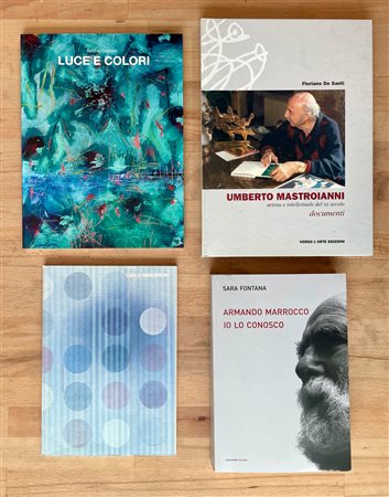 ARTE ASTRATTA ITALIANA - Lotto unico di 4 cataloghi
