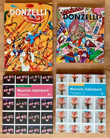 BRUNO DONZELLI E MAURIZIO GALIMBERTI - Lotto unico di 4 cataloghi