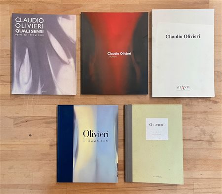 CLAUDIO OLIVIERI - Lotto unico di 5 cataloghi