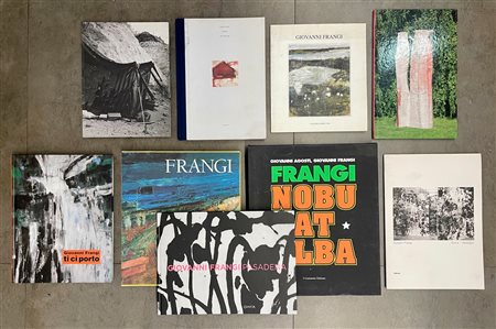GIOVANNI FRANGI - Interessante lotto di 9 cataloghi