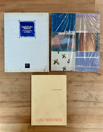 PITTURA ANALITICA - Lotto unico di 3 cataloghi
