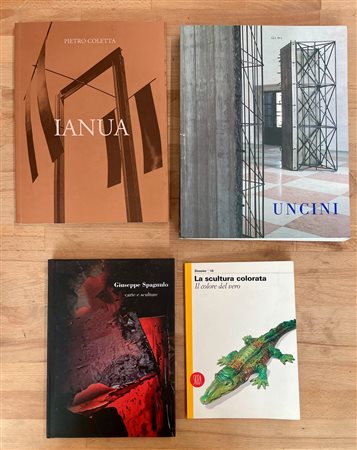 SCULTURA ITALIANA DEL DOPOGUERRA - Lotto unico di 4 cataloghi