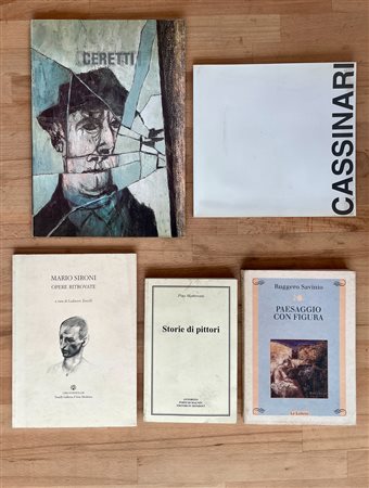ARTE FIGURATIVA ITALIANA - Lotto unico di 5 cataloghi