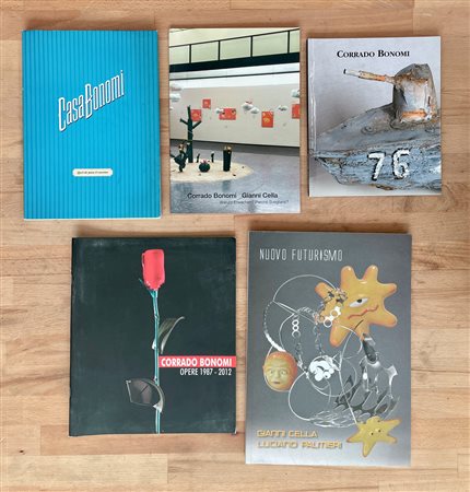 CORRADO BONOMI - Lotto unico di 5 cataloghi