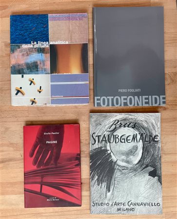 ARTE DEL DOPOGUERRA - Lotto unico di 4 cataloghi