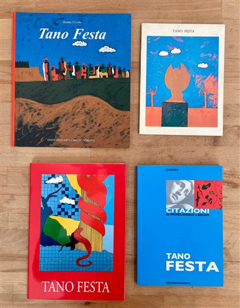 TANO FESTA - Lotto unico di 4 cataloghi