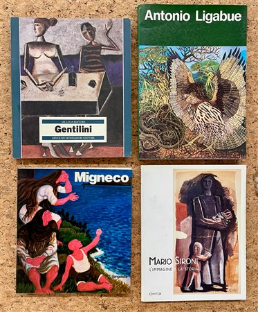 ARTE ITALIANA DEL DOPOGUERRA - Lotto unico di 4 cataloghi