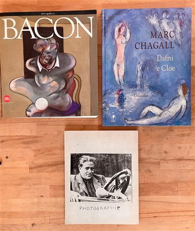 FRANCIS BACON, MARC CHAGALL E FRANCIS PICABIA - Lotto unico di 3 cataloghi