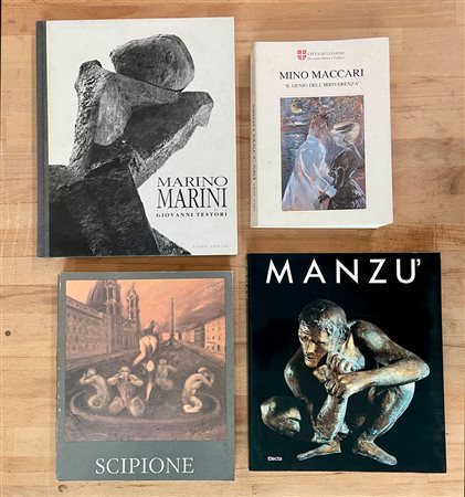 ARTE ITALIANA DEL DOPOGUERRA - Lotto unico di 4 cataloghi