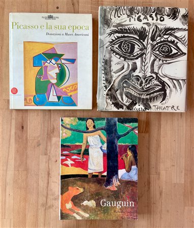 PABLO PICASSO E PAUL GAUGUIN - Lotto unico di 3 cataloghi