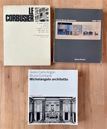 ARCHITETTURA - Lotto unico di 3 cataloghi