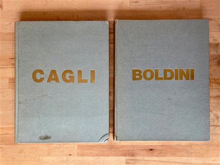 CORRADO CAGLI E GIOVANNI BOLDINI - Lotto unico di 2 cataloghi
