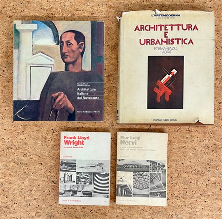 ARCHITETTURA DEL XX SECOLO - Lotto unico di 4 cataloghi