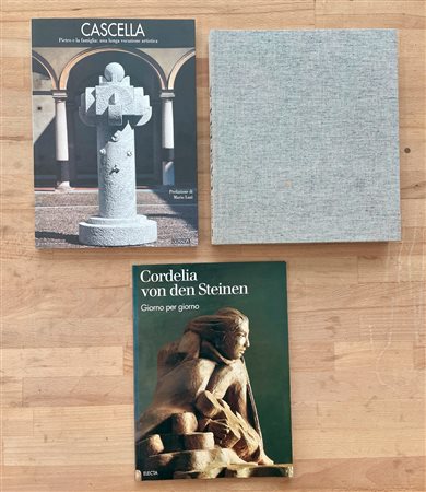 PIETRO CASCELLA E CORDELIA VON DEN STEINEN - Lotto unico di 3 cataloghi