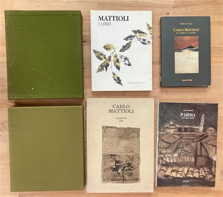 CARLO MATTIOLI - Interessante lotto di 6 cataloghi