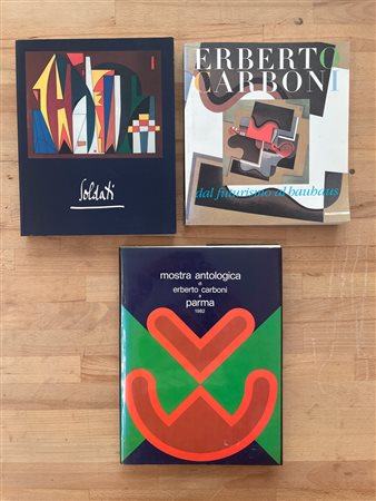 ATANASIO SOLDATI E ERBERTO CARBONI - Lotto unico di 3 cataloghi