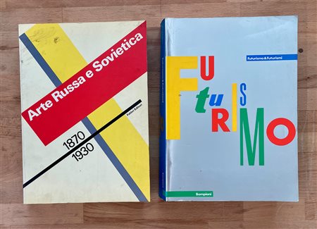 FUTURISMO E ARTE SOVIETICA - Lotto unico di 2 cataloghi