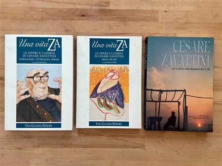 CESARE ZAVATTINI - Lotto unico di 3 cataloghi